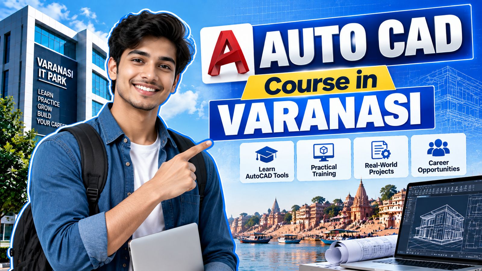 AUTO CAD Course in Varanasi | Placement, Guide & Career Scope - autocad course in Varanasi Tutorial